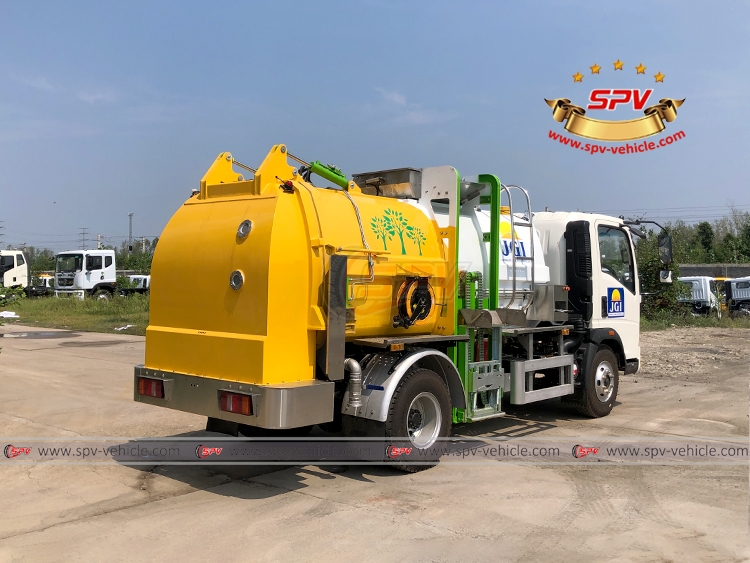 5 CBM Kitchen Waste Disposal Truck Sinotruk HOWO - RB 5 CBM Kitchen Waste Disposal Truck Sinotruk HOWO - RB